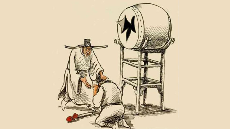 Gióng trống cứu cha