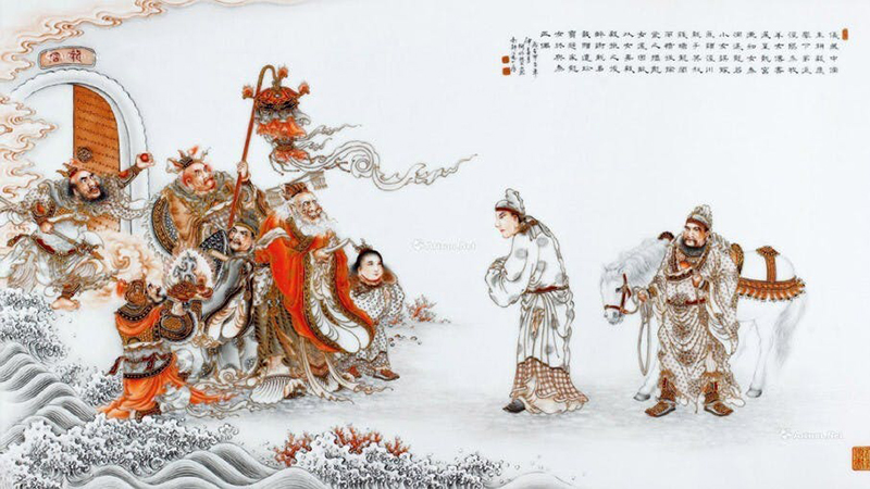 Liễu Nghị đưa thư