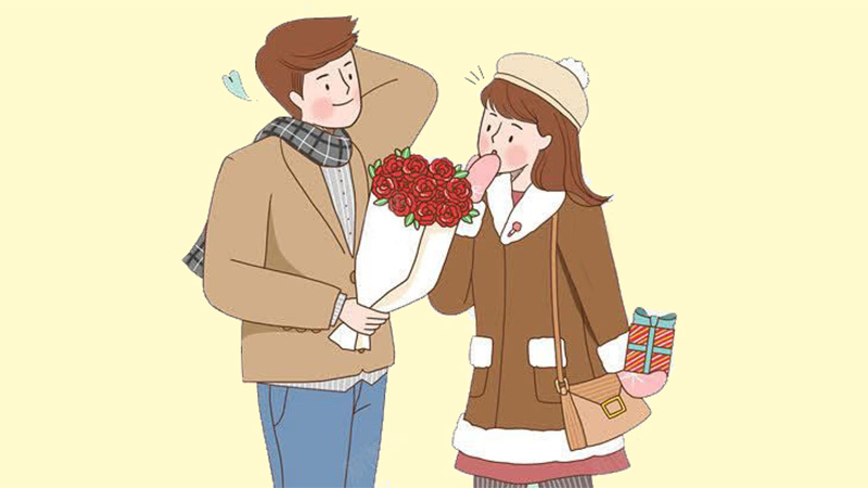 Anh hà tiện mau tặng hoa