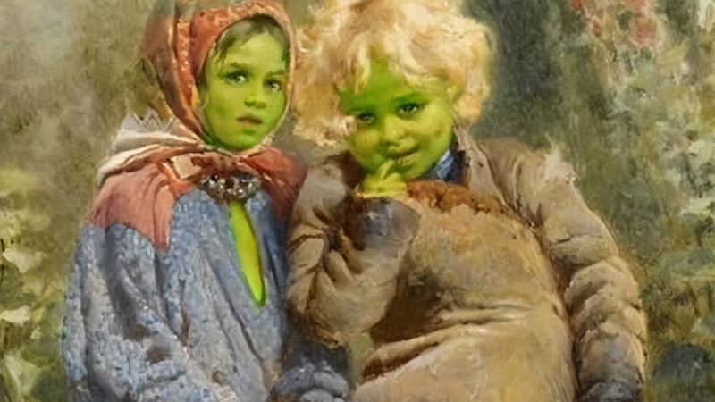 Truyền thuyết về đứa trẻ da xanh ở Tây Ban Nha